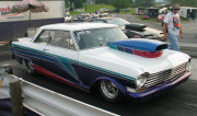 65 NOVA Drag Car PREPARING FOR BURNOUT
